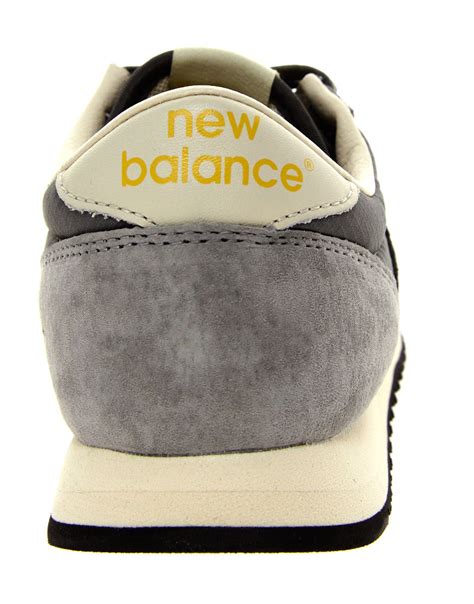 New Balance 420 Grey Suede Trainers In Gray Lyst