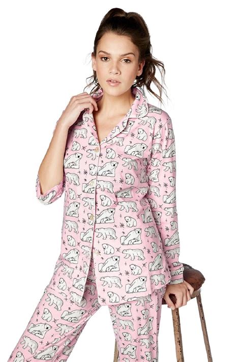 Bedhead Pajamas Bedhead Womens Long Sleeve Classic Stretch Knit
