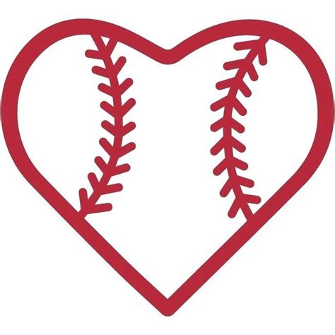 baseball heart clipart 20 free Cliparts | Download images on Clipground