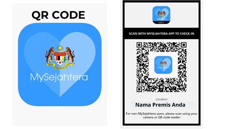 Cara Buat QR Code MySejahtera Untuk Premis, Kedai dan Majlis Kahwin