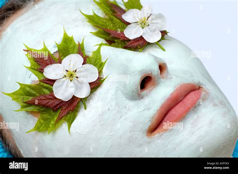 Cosmetic Face Mask Stock Photo Alamy