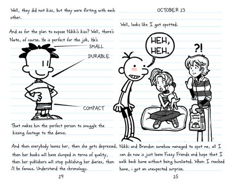 Diary Of A Wimpy Kid Greg Will Get You Page 24 And 25 Rlodeddiper