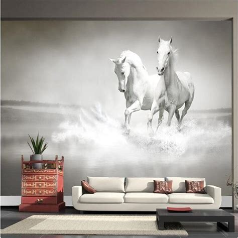 Check spelling or type a new query. photo wallpaper Horse White Horse large mural Continental ...