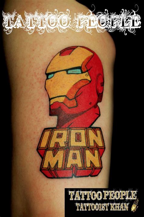 Iron Man Tattoo By Khan J Tattoopeopletoronto Iron Man Tattoo