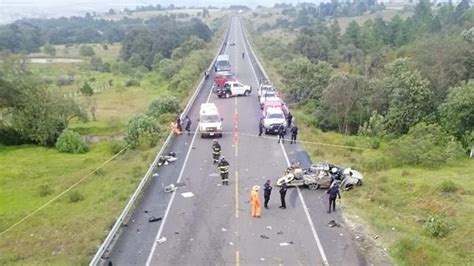 Fatal Accidente En Autopista De Puebla Dejó Cuatro Muertos Infobae