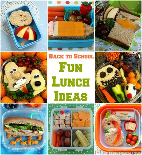 Fun School Lunch Ideas For Kids And Back To School With Images Kids