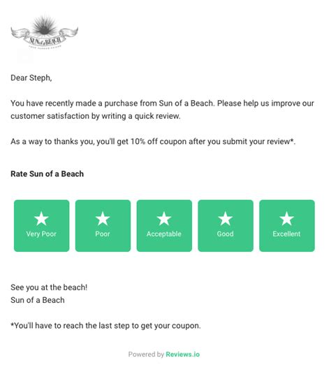5 Awesome Review Request Email Examples A Free Template Reviews