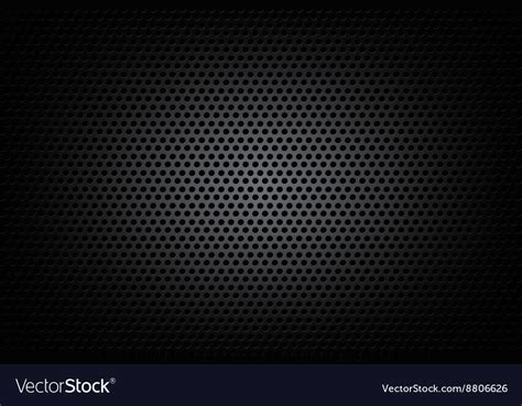 Dark Chrome Black And Gear Background Texture Vector Image