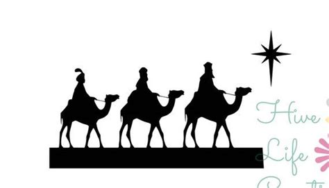 Three Kings Instant Download Christmas Three Kings Svg File Etsy