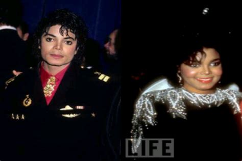 Michael And Janet Jackson At The Grammy Awards 1986 Michael And Janet