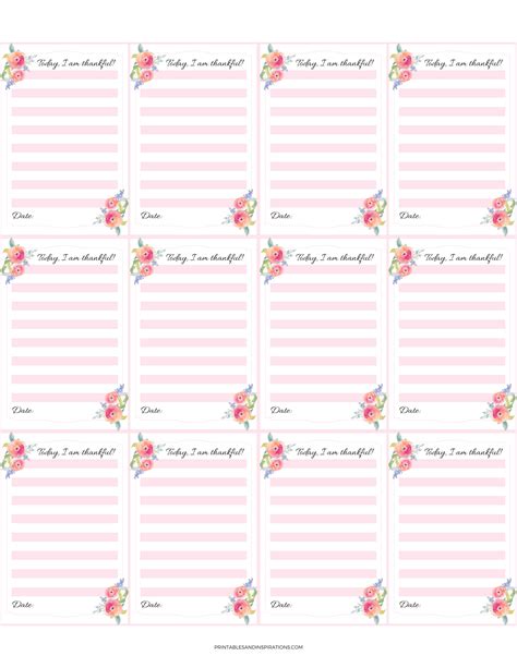 Gratitude Journal Printables And Images Printables And Inspirations