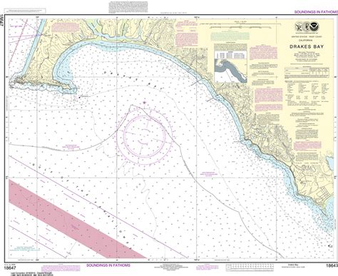 NOAA Nautical Chart - 18647 Drakes Bay