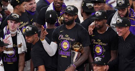 Los Angeles Lakers Win Nba Finals Lebron James Secures His Fourth