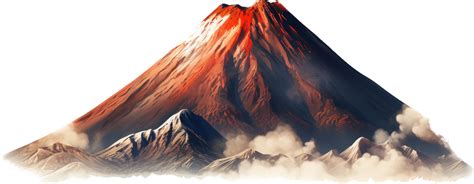 Volcano Png With Ai Generated 26759248 Png