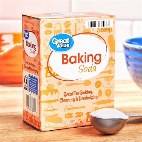 I would imagine if the baking soda in question has been sitting in your refrigerator for that purpose, it probably won't impart a fresh smell to your laundry; (4 Pack) Great Value Baking Soda, 1 lb - Walmart.com ...