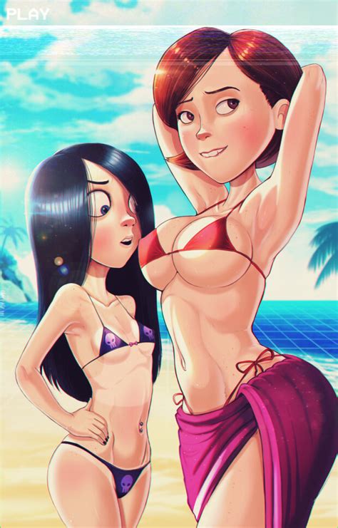 Playcation With Helen And Violet Parr Shadman