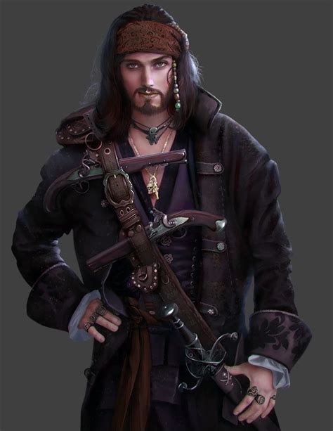 Pin By On Pirate Art Character Portraits Character Design Male
