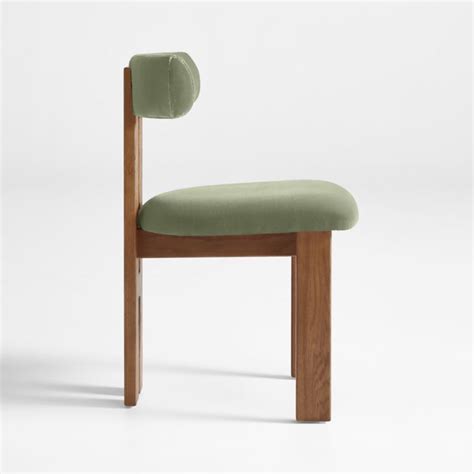 Ceremonie Green Mohair Dining Chair By Athena Calderone Crate