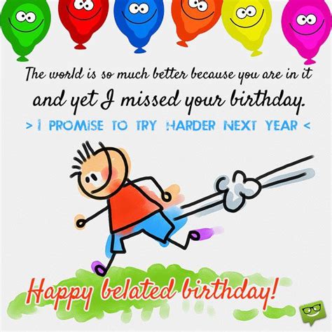 Happy Belated Birthday Clipart Free Download On Clipartmag