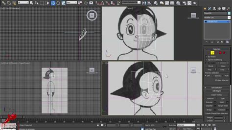 3d Max Cartoon Character Modeling Tutorial 01 Modeling To Animate