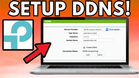 How To Setup Ddns Dynamic Dns On Tp Link Router Youtube