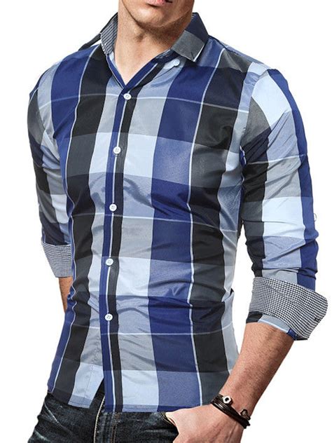 Fashion Products Get The Best Choice Free Shipping Worldwide New Mens Slim Fit Casual Shirt