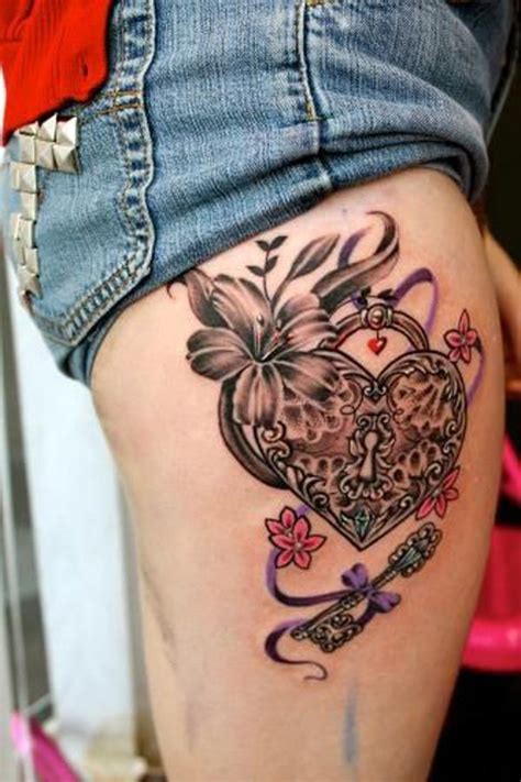 Best Of Unique Meaningful Uncommon Thigh Tattoos Best