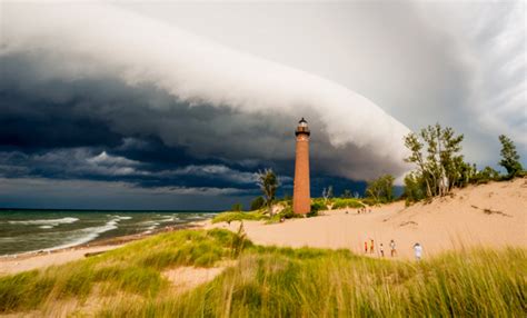 West Michigan Guides Little Sable Point Lighthouse Silver Lake Sand