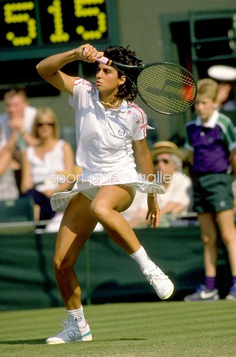Gabriela Sabatini Argentina Wimbledon Tennis 1988 Images Tennis Posters