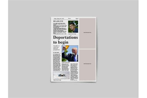 You found 93 tabloid newspaper graphics, designs & templates from $2. Tabloid Newspaper Template By Dene Studios | TheHungryJPEG.com