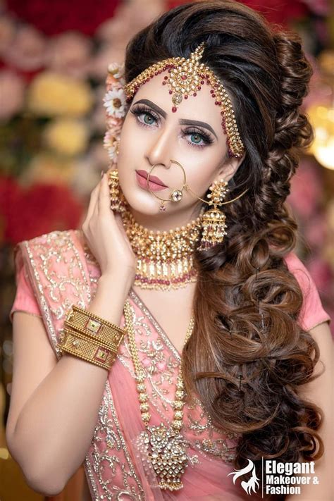 Beautiful Wedding Women Pakistani Bridal Makeup Indian Bridal Makeup