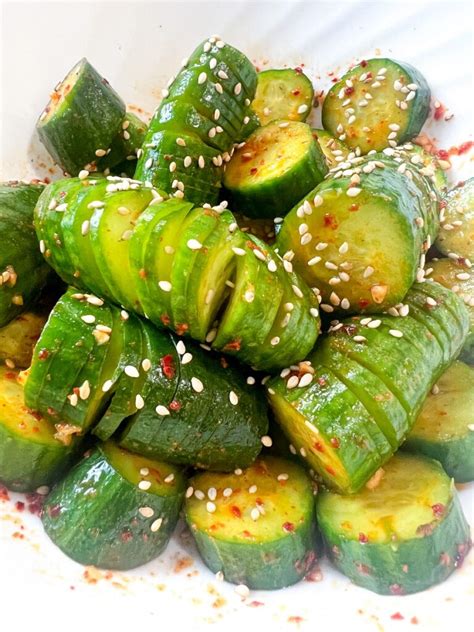 Korean Cucumber Salad Viral Tiktok Asian Recipes