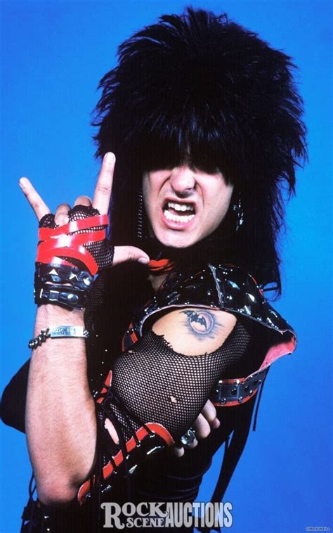 Nikki Sixx 1983 Rock Scene Auctions