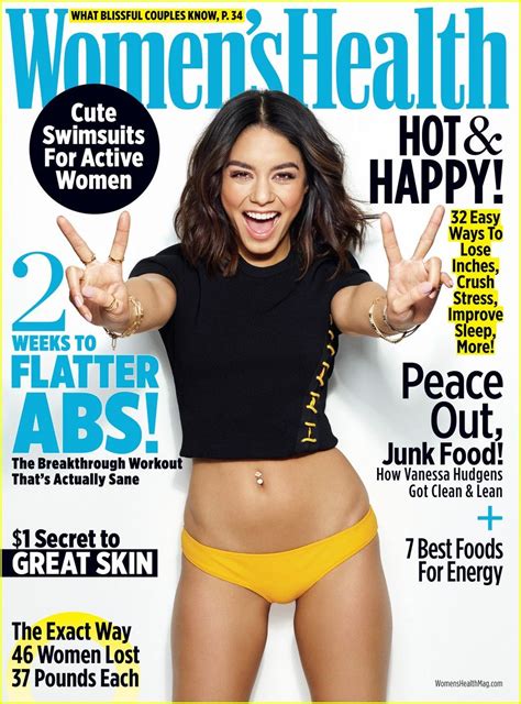 Pin By Danielle On Celebrities Womens Health Magazine Vanessa