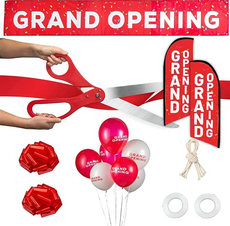 Amazon Ultra Grand Opening Ribbon Cutting Ceremony Kit Giant