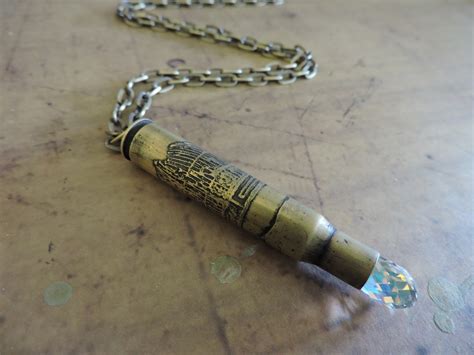 #jewelry making #bullet shell jewelry #bullet jewelry #please advise #i know this is a thing that white shotgun shells empty 12 gauge shot gun hulls once fired used spent casings diy ammo. DIY Etched Bullet Necklaces - Rings and Things