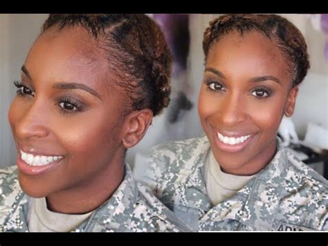 But one of the most important was just how simple and practical military haircuts are. Military Hair and Makeup Tutorial - YouTube