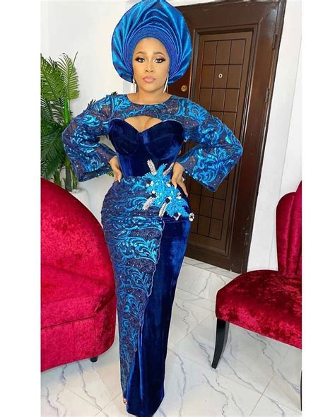 Aso Ebi Styles In Nigeria Dresses Images 2022