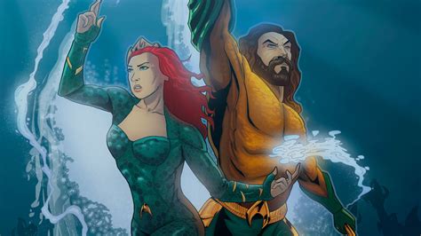 3840x2160 Aquaman And Mera 4k Hd 4k Wallpapers Images Backgrounds