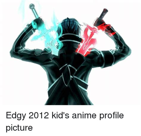 Edgy Anime Boy Pfp
