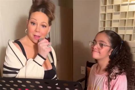 Mariah Carey Pretends To Crash Daughter S Vocal Practice Watch