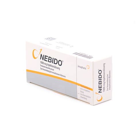 Nebido 1000 Mg Injektionslösung Durchstechflasche 1 St Apotheke Disapode