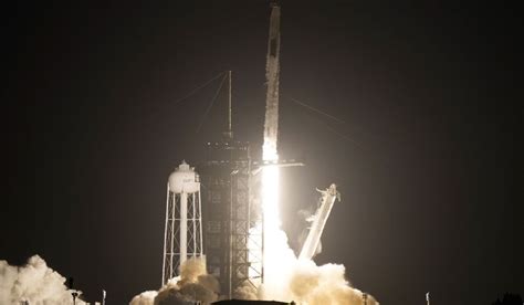 Spacex Launches 3rd Crew In Under Year Fly On Reused Rocket