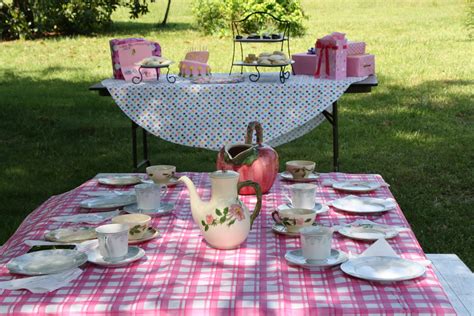 Lets Have A Party Garden Tea Party