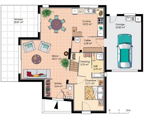 Plan De Maison Maison Moderne Et économique Faire Construire Sa Maison