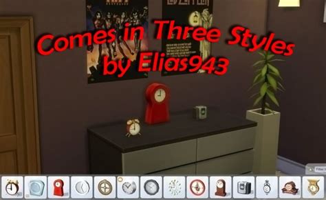 Working Alarm Clocks By Scumbumbo At Mod The Sims Sims 4