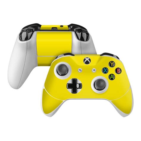 Microsoft Xbox One S Controller Skin Solid State Yellow