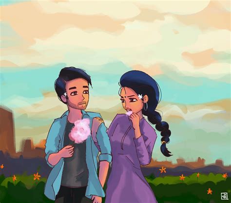 Romantic Couple Digital Illustration On Android Farzad Dihan Cartoon Posters Animated Love