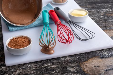 Mainstays 3pc Silicone Color Whisk Set Non Stick Cookware Safe