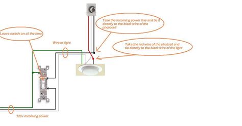 Outdoor Light Sensor Wiring Schematic And Wiring Diagram